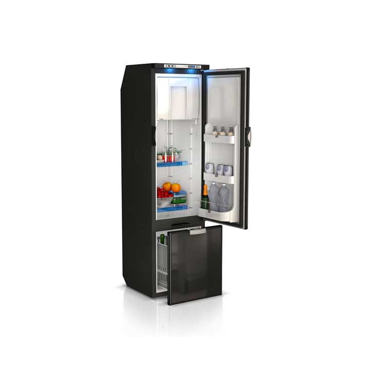 SLIM150 beépíthető kombinált hűtőszekrény (külső hűtőegység)
