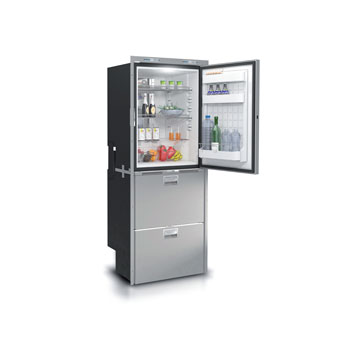 DW360 BTX IM beépíthető kombinált fiókos hűtőszekrény (felül hűtő/ közép fagyasztó jéggéppel / alul fagyasztó)